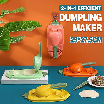2in1 Dumpling Skin Chapati Maker Press Machine Wrapper Mould Handle Tools Pastry - Aimall