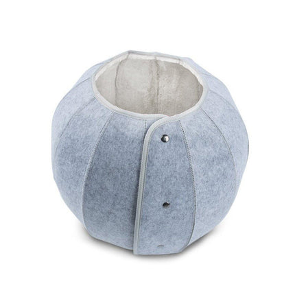Collapsible Breathable Pet Bed Cat Nest Dog Cave Tunnel Semi Enclosed Mat