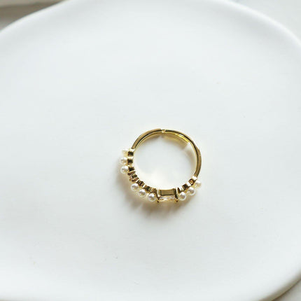 2pcs Butterfly Opening Ring Elegant Temperament Gentle Design Jewelry for Women