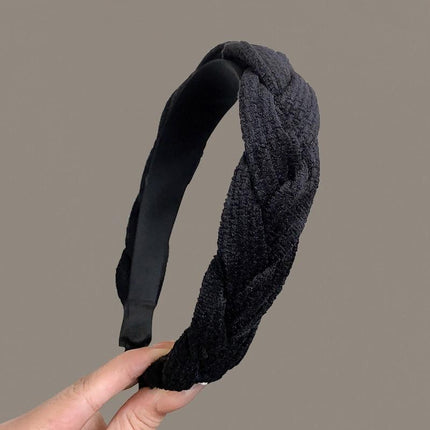 4Colours Women Braided Plait Plaited Elastic Hair Accessories Band Headband - Aimall