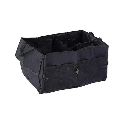 Car Boot Organiser Partition Collapsible Storage Box Trunk Bag Tool Multipurpose - Aimall