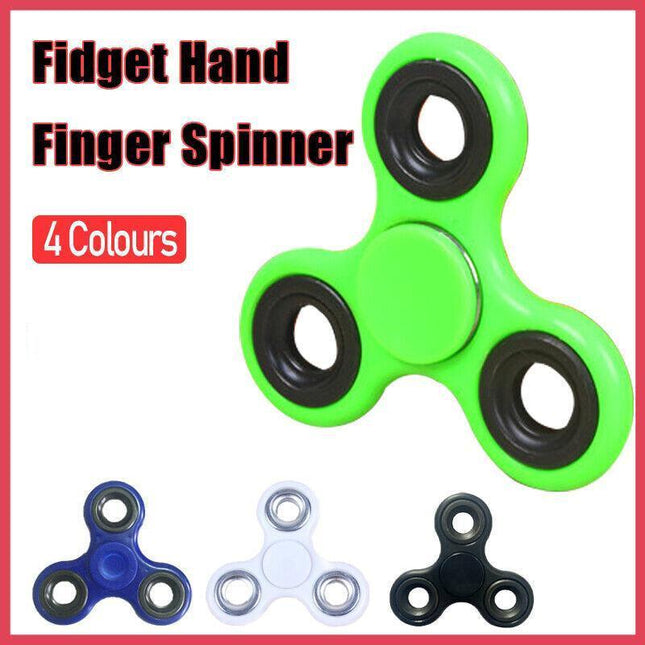 Au 3D Fidget Hand Finger Spinner Edc Focus Stress Reliever Toys For Kids Adults - Aimall