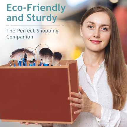 Gift Kraft Paper Bags for Packaging and Takeaway 50PCS