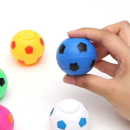 21X Mini Fidget Spinners Soccer Ball Toy Rotatable Stress Balls Easter Christmas