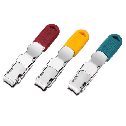 Tricolor Nail Clippers Set Stainless Steel Professional Hand Care Cutter Tool