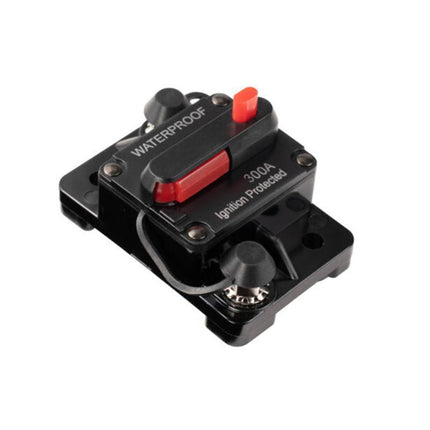 Waterproof Car Circuit Breaker Fuse Reset 30-300A AMP 12V-48V DC Car Boat IP67 - Aimall