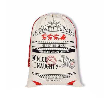Large Christmas Sacks Jumbo Large Santa Gift Sack Bag Gifts Stocking Present Bag