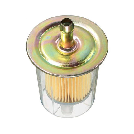 10pcs Motorcycle Fuel Filter Gasoline Cup Transparent Exhaust Detection Filter