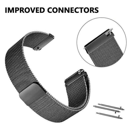For Fitbit Versa 2 Lite Watch Band Strap Sports Metal Wristband Replacement Large - Aimall