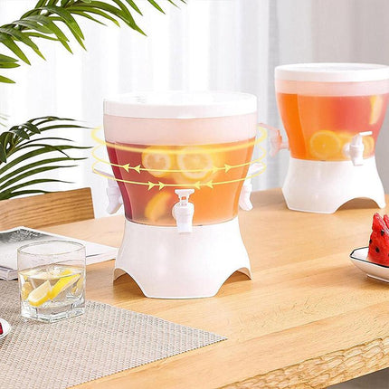 Jug With Tap Cold Water Container Lemonad Drink Dispenser for Refrigerator