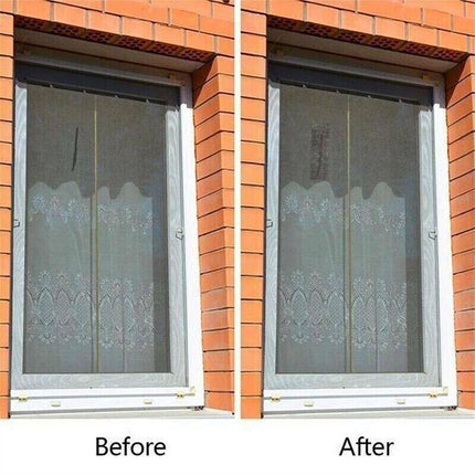 2x Window Door Repair Tape Fly Screen Insect Repellent Repair Tape Self Adhesive - Aimall