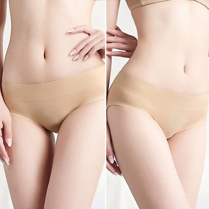 Black Padded Butt Enhancer Shaper Hip Up Lady Panties Seamless Soft Underwear - Aimall