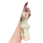 Cute Mini Alpaca Soft Plush Stuffed Doll Toys Keychain Cartoon Bag Pendant - Aimall