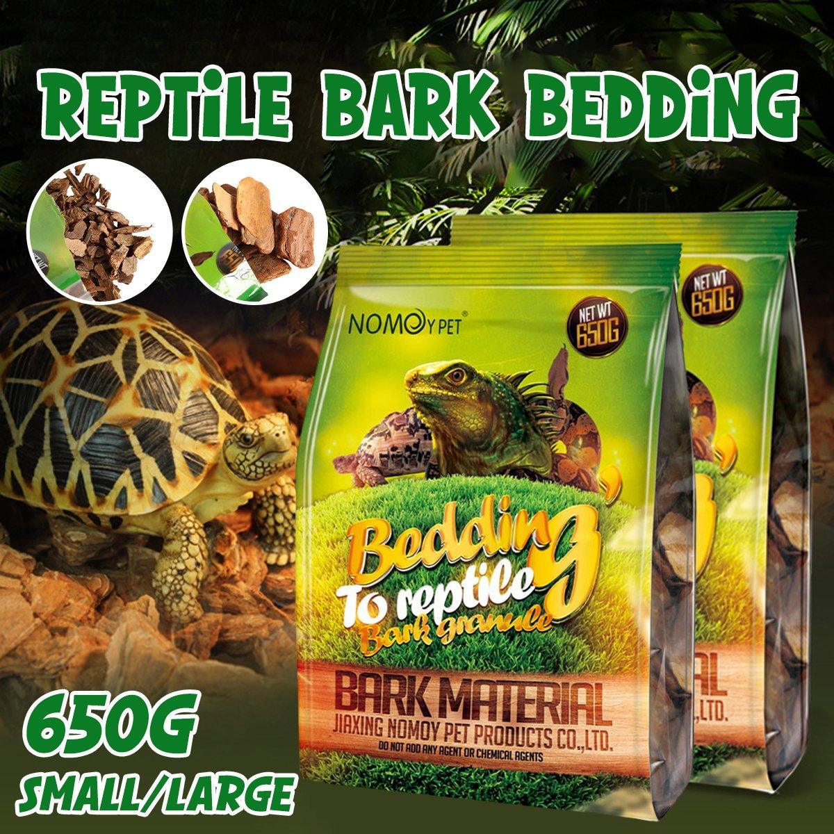 Reptile Bedding Substrate for Lizard Snake Tortoise Natural Bark Mater ...