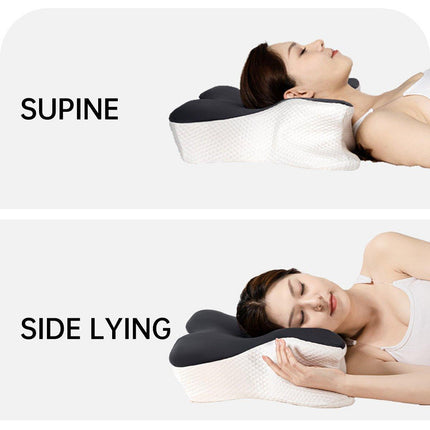 Memory Foam Butterfly Pillow Neck Support Slow Rebound Cervical Pillow