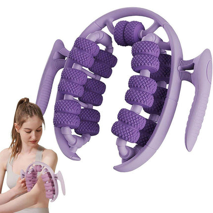 Leg Muscle Massager Roller 26 Round Wheel Calf Relaxation Yoga Fitness Tool