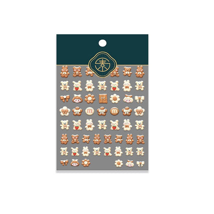 Chinese Style Nail Stickers Flower Decorations DIY Nail Stickers Nails Art - Aimall