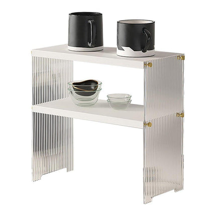Acrylic Desktop Cup Holder Multi-Purpose Portable Storage Organizer For Home