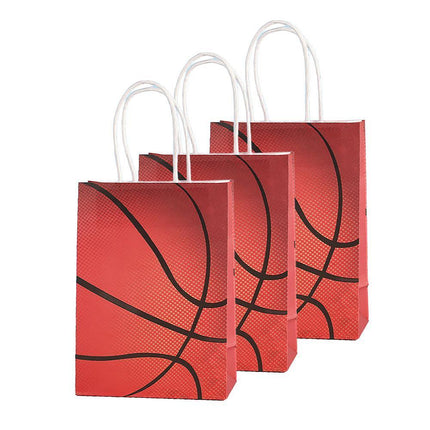 30PCS Fashion Ball Kraft Paper Gift Bag Festivals gift tote bag Party Favor Bag
