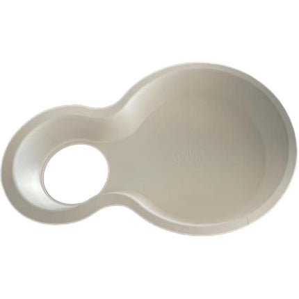 50pcs Biodegradable Hot Dog Tray Two Compartment Coffee Cup Holder Plate Thicken