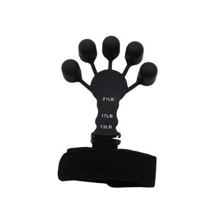 Finger Exerciser Strength Gripper Forearm Trainer Hand Grip Strengthener Therapy - Aimall