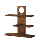 Wooden Desktop Tea Set Rack Display Stand Organizer Storage Shelf for Teaware