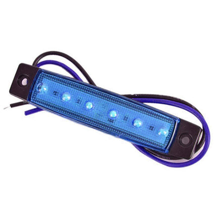 12X 12V Marine Boat Blue LED Deck Courtesy Lights Waterproof Stern Transom Light - Aimall