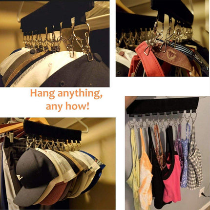 Multifunctional Baseball Cap Storage Hat Holder Fabric Portable Holder Foldable Travel