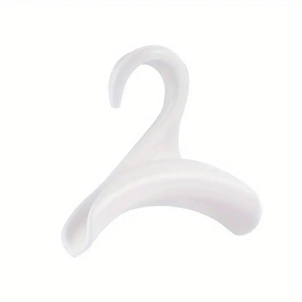 10PCS Wardrobe Plastic Storage Rack Hook Multi-Purpose Hanger Tie Scarf Holder