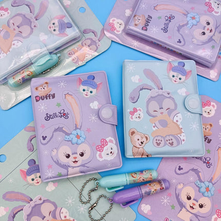 Mini Notebook with pen Cute Pattern Kid Stationery Paper Random - Aimall