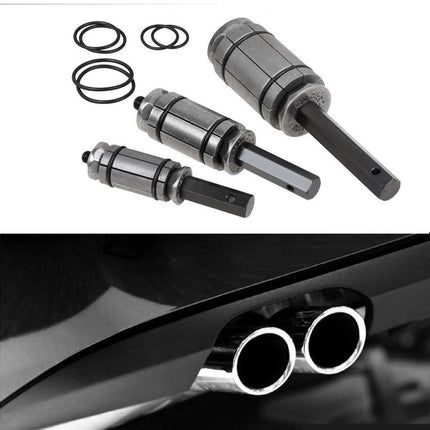Tail Pipe Expander Set Exhaust Muffler Spreader Dent Remover Tool Kit 3PCS