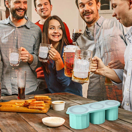 Silicone Ice Lattice Mould Easy Release Ice Cube Tray for Smooth Ice Making