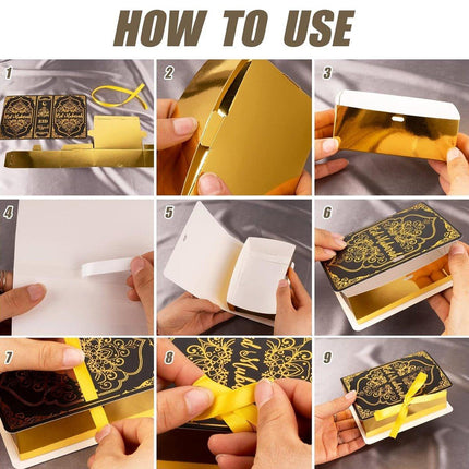 50PCS Moon Stars Wedding Candy Box Gift Box Holiday Party Decorations Favour