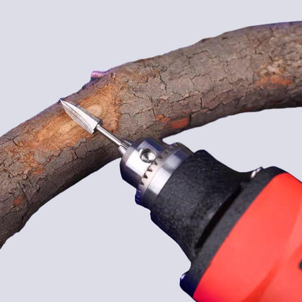 5Pcs Wood Carving Engraving Drill Bits Set Milling Cutter For Dremel Rotary Tool - Aimall