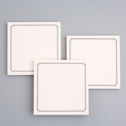 20PCS Creative Sticky Notes Tearable Square Note Pads for Students and Office