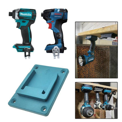 5PCS Plastic Tool Holder 18V Lithium Battery Machine Rack for Bosch/Makita - Aimall