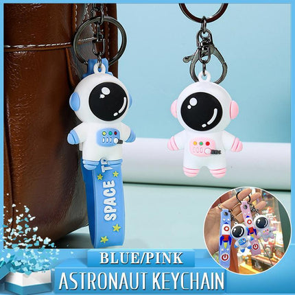 Space Rocket Universe Planet Key Ring Key Chain Astronaut Keychain Keychain Gift - Aimall