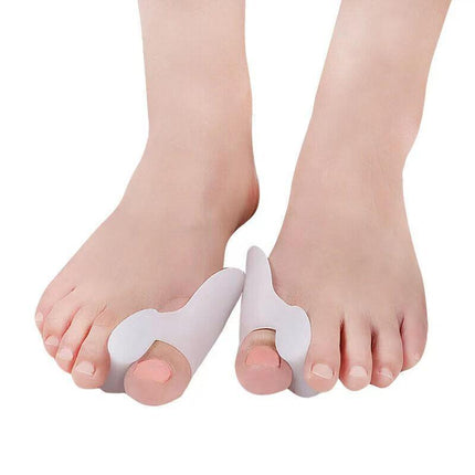 2Xsilicone Gel Bunion Protector Toe Straightener Separator Alignment Pain Relief - Aimall