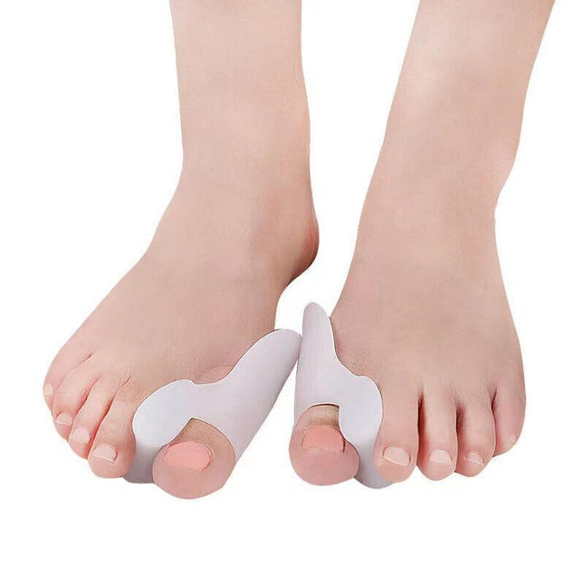 2Xsilicone Gel Bunion Protector Toe Straightener Separator Alignment Pain Relief - Aimall