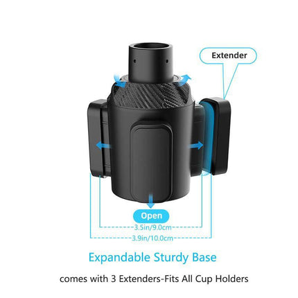 Car Multi Cup Holder Mug Holder Vehicle Drink Holder Organiser for Travel Use