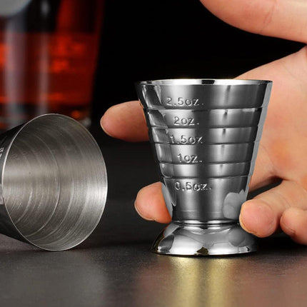 75ml Stainless Steel Bartending Measuring Cup Multifunctional Cocktail Jigger