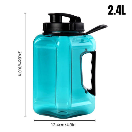 Large Capacity Outdoor Plastic Water Bottle Sports Portable Lightweight Drinking