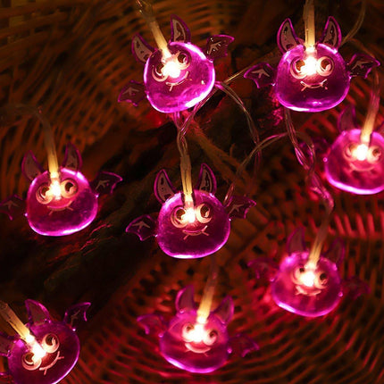 Colourful Halloween LED String Lights for Indoor Outdoor Home Party Decoration
