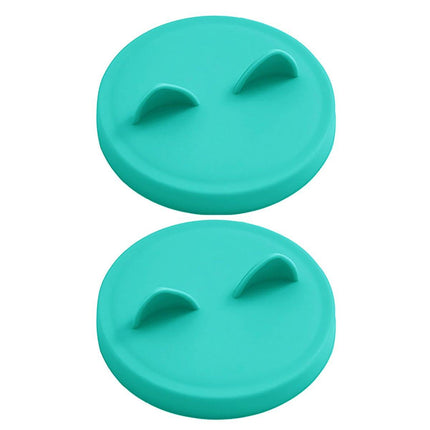 2PCS Silicone Pet Canned Lid Sealed Preservation Cover for Canned Cat Dog Food