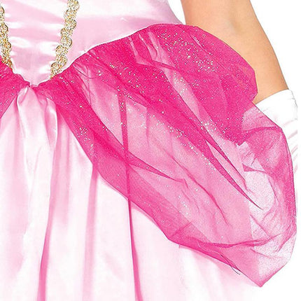 N505 Princess Peach Pink Mario Games Book Week Fancy Long Dress Up Party Costume AU