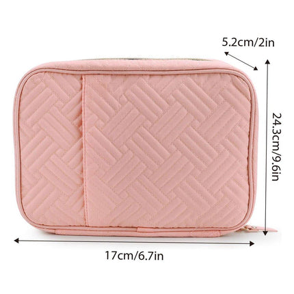 Elegant Travel Jewellery Organiser Portable Clutch Bag Storage Case for Women