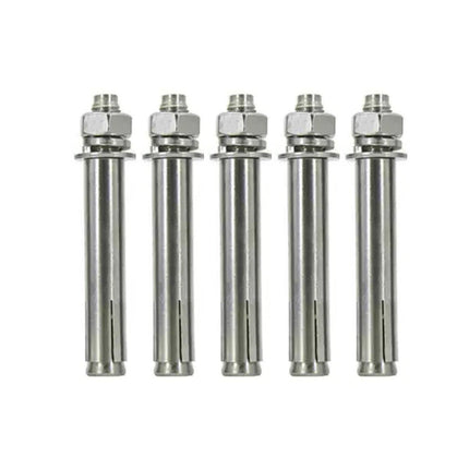 M12 Stainless Steel Expansion Anchor Bolts Heavy Duty Hex Head Screws