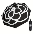 Rain Umbrella Compact Folding Sunscreen Umbrella Camellia Outdoor UV Protection