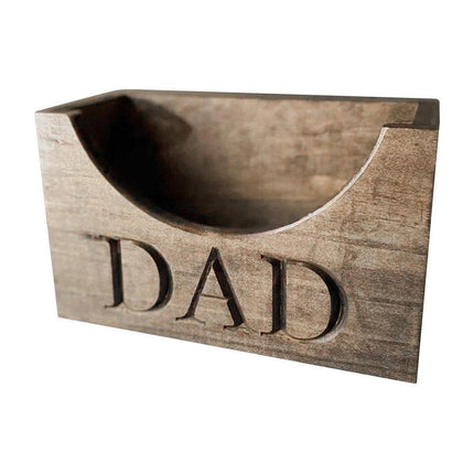 For Dad Rustic Wooden Hat Holder Display Stand Hat Storage Box For Baseball Caps