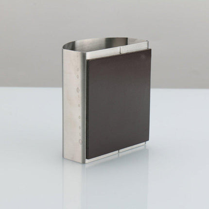 Creative Stainless Steel Student Pen Holder Multifunctional Stationery Organizer
